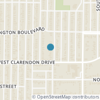 Map location of 1007 S Montclair Avenue, Dallas, TX 75208