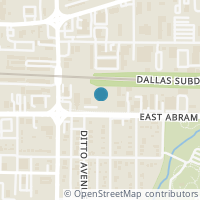 Map location of 1111 E Abram Street, Arlington, TX 76010