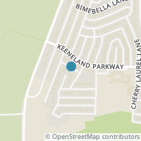 Map location of 1004 Parlay Circle, Dallas, TX 75211