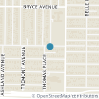 Map location of 4129 El Campo Avenue, Fort Worth, TX 76107