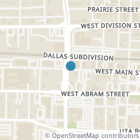 Map location of 696 W Main Street, Arlington, TX 76013