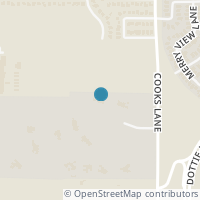 Map location of 7979 Chartwell Lane, Fort Worth, TX 76120