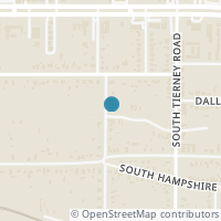 Map location of 5001 Vinson Street, Fort Worth, TX 76103