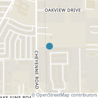 Map location of 10901 Spring Tree Drive, Balch Springs, TX 75180