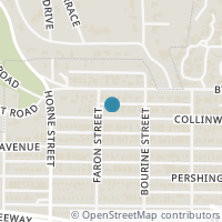 Map location of 5528 Collinwood Avenue, Fort Worth, TX 76107