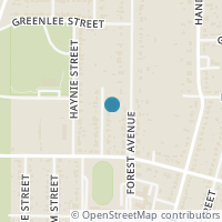 Map location of 2813 Mcgee Street, Fort Worth, TX 76112