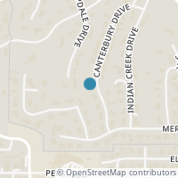 Map location of 2112 Canterbury Drive, Seagoville, TX 75159