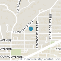 Map location of 5024 Bryce Avenue, Fort Worth, TX 76107