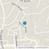 Map location of 1822 Westover Square, Fort Worth, TX 76107