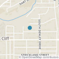 Map location of 1123 Claude Street, Dallas, TX 75203