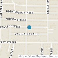 Map location of 6904 Greenlee St, Fort Worth TX 76112