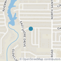 Map location of 9420 Frostwood Street, Dallas, TX 75217