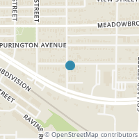 Map location of 3000 Mt Vernon Ave, Fort Worth TX 76103
