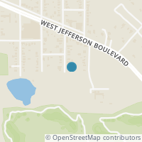 Map location of 422 S Dwight Avenue, Dallas, TX 75211