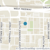 Map location of 120 St.Louis Avenue #108, Fort Worth, TX 76104