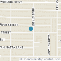 Map location of 7017 Norma Street, Fort Worth, TX 76112