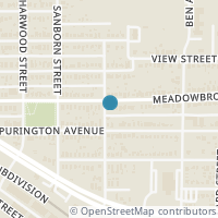 Map location of 3000 Meadowbrook Dr, Fort Worth TX 76103