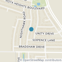 Map location of 1133 Terrace View Dr, Fort Worth TX 76108