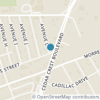 Map location of 508 Avenue L, Dallas, TX 75203