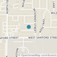 Map location of 1513 Tyler Street, Arlington, TX 76012