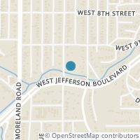 Map location of 110 S Barnett Avenue, Dallas, TX 75211