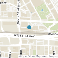 Map location of 221 W Lancaster Avenue #8007, Fort Worth, TX 76102