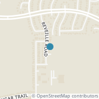 Map location of 913 Reveille Road, Fort Worth, TX 76108
