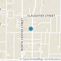 Map location of 111 E Rogers Street, Arlington, TX 76011