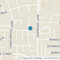 Map location of 815 Cherry Laurel Lane, Arlington, TX 76012
