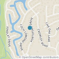 Map location of 908 Portofino Drive, Arlington, TX 76012