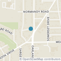 Map location of 4120 Crestview Dr, Fort Worth TX 76103