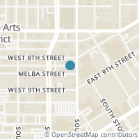 Map location of 111 Melba St #930, Dallas TX 75208