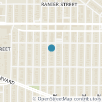 Map location of 307 N Edgefield Avenue, Dallas, TX 75208