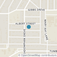Map location of 8136 Richard Street, White Settlement, TX 76108