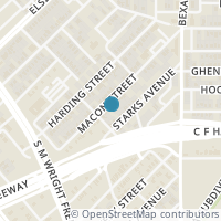 Map location of 2310 Macon Street, Dallas, TX 75215