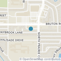 Map location of 9133 Donnybrook Lane, Dallas, TX 75217