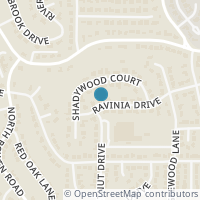 Map location of 2217 Ravinia Drive, Arlington, TX 76012