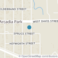 Map location of 415 N Dwight Avenue, Dallas, TX 75211