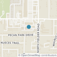 Map location of 1618 Pecan Chase Circle #85, Arlington, TX 76012