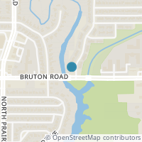 Map location of 2107 Aspen Drive, Dallas, TX 75227