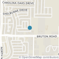 Map location of 10352 Nantucket Village Court, Dallas, TX 75227