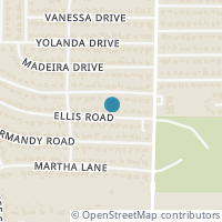 Map location of 7321 Ellis Road, Fort Worth, TX 76112