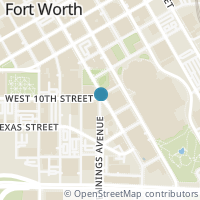 Map location of 2113 Offerande Drive, Fort Worth, TX 76008