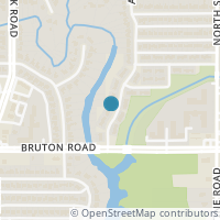 Map location of 2173 Aspen Drive, Dallas, TX 75227