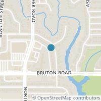 Map location of 2143 Riverway Drive, Dallas, TX 75227