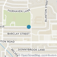 Map location of 8824 Greenmound Avenue, Dallas, TX 75227