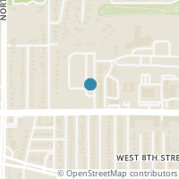 Map location of 612 Aspen Valley Lane, Dallas, TX 75208