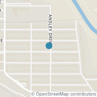 Map location of 5500 Volder Drive, Fort Worth, TX 76114