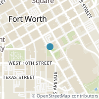 Map location of 2220 Sandrellan Street, Fort Worth, TX 76008