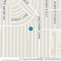 Map location of 2243 Major Drive, Dallas, TX 75227